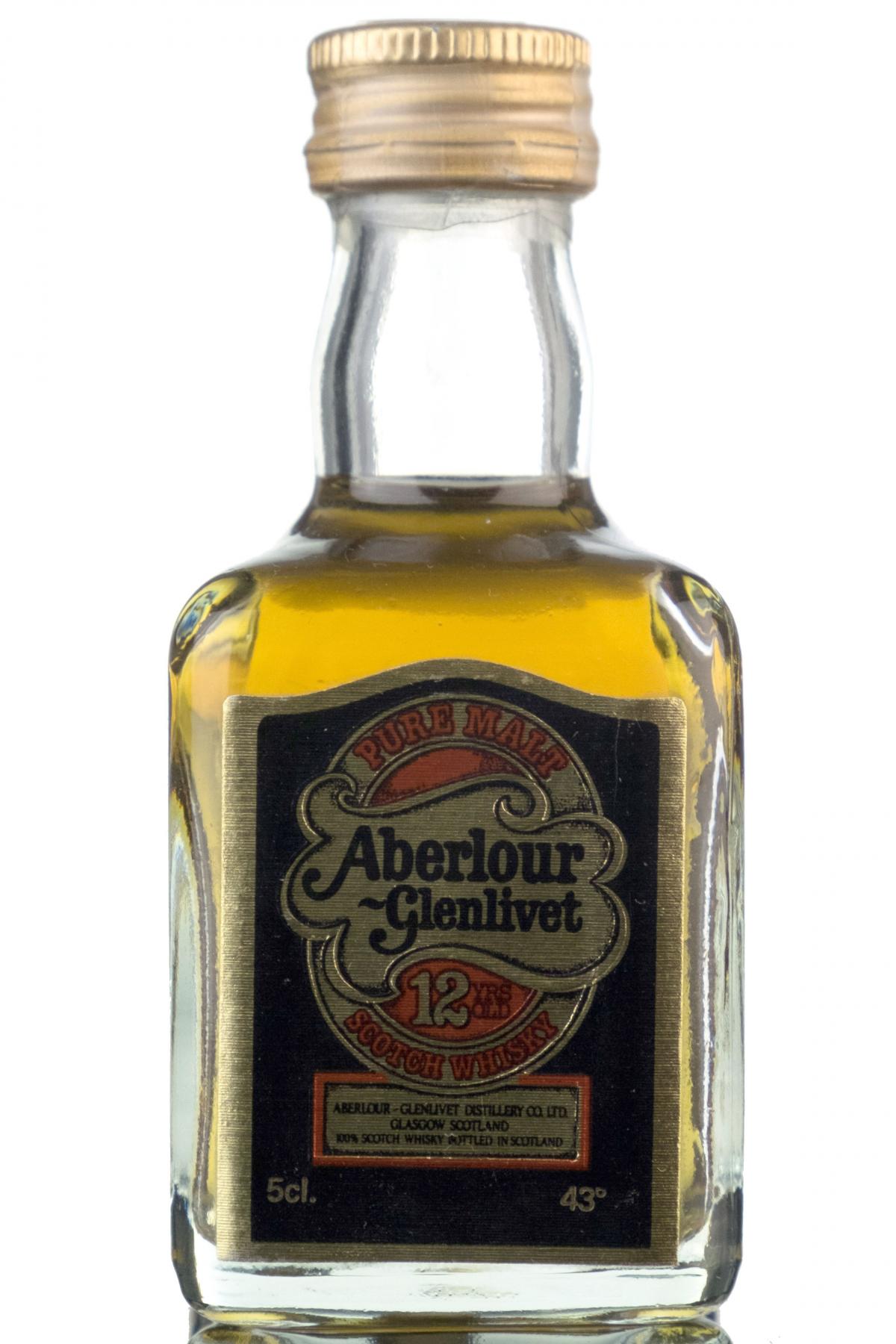 Aberlour-Glenlivet 12 Year Old Miniature