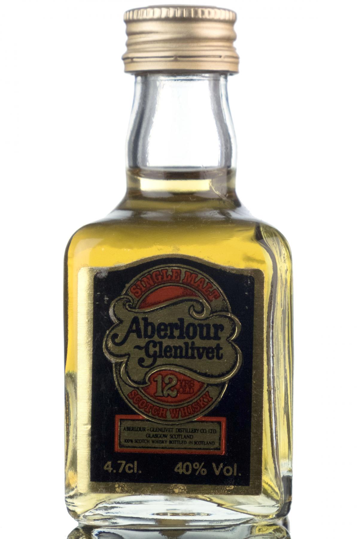 Aberlour-Glenlivet 12 Year Old Miniature
