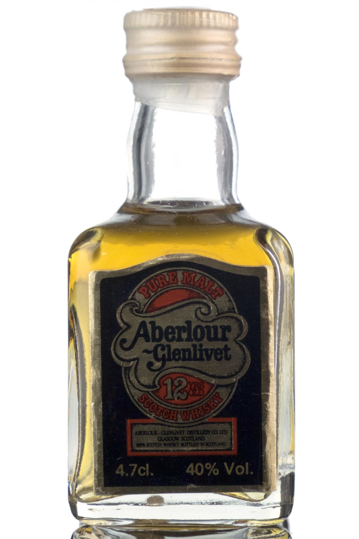 Aberlour-Glenlivet 12 Year Old Miniature