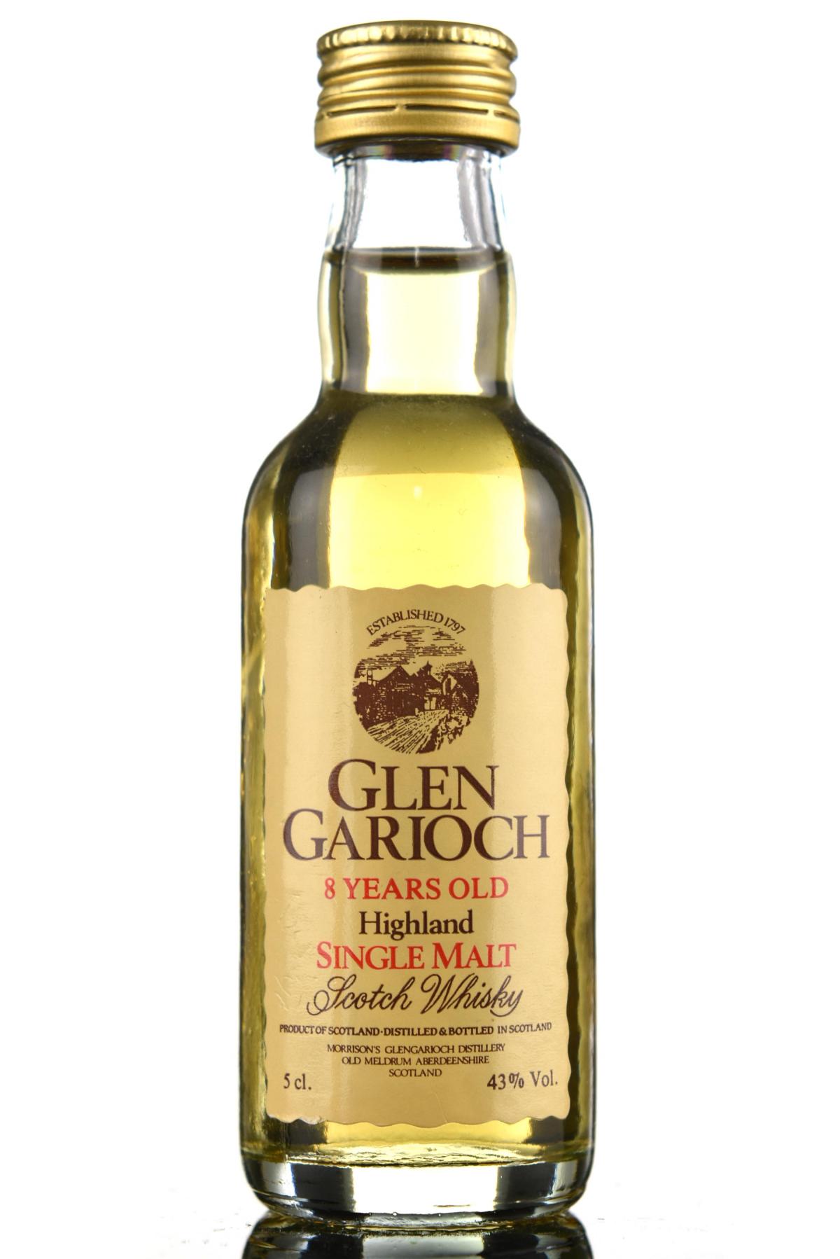 Glen Garioch 8 Year Old Miniature