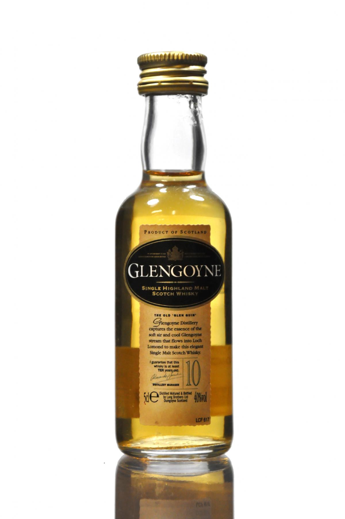 Glengoyne 10 Year Old Miniature
