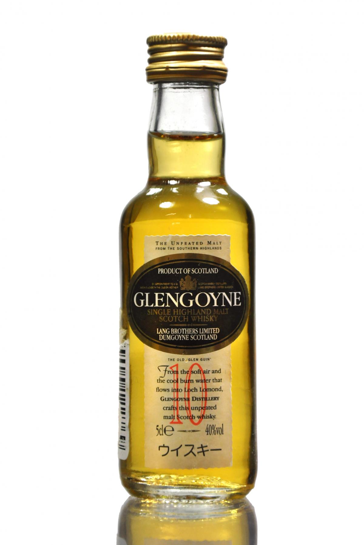 Glengoyne 10 Year Old Miniature
