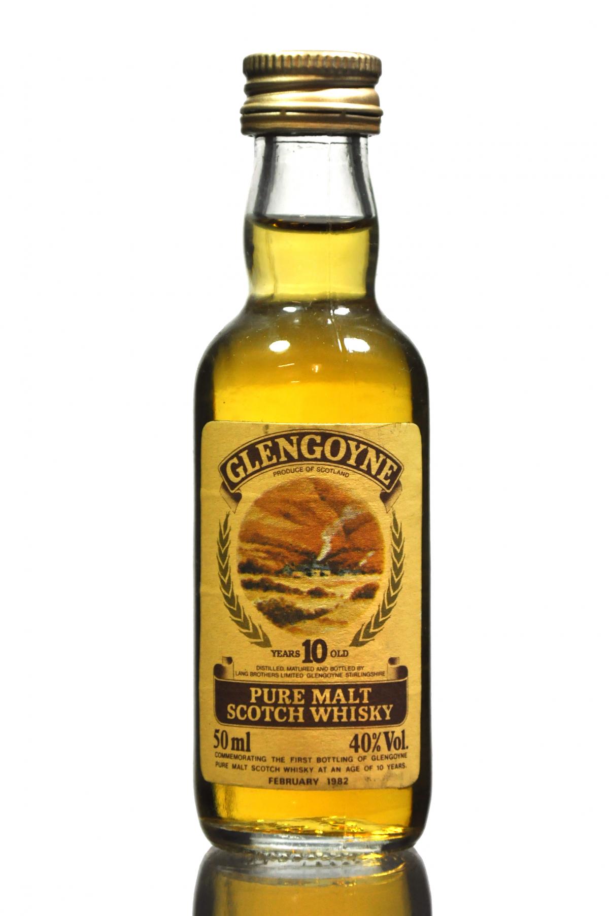 Glengoyne 10 Year Old Miniature