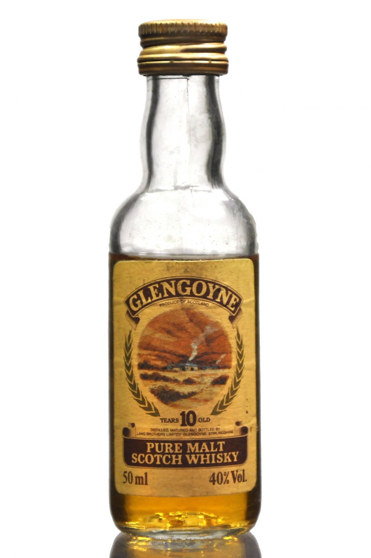 Glengoyne 10 Year Old Miniature