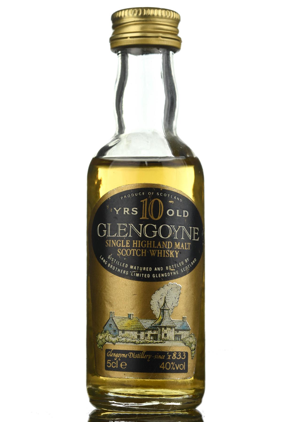 Glengoyne 10 Year Old Miniature