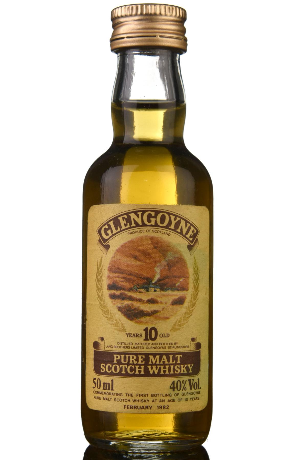 Glengoyne 10 Year Old Miniature