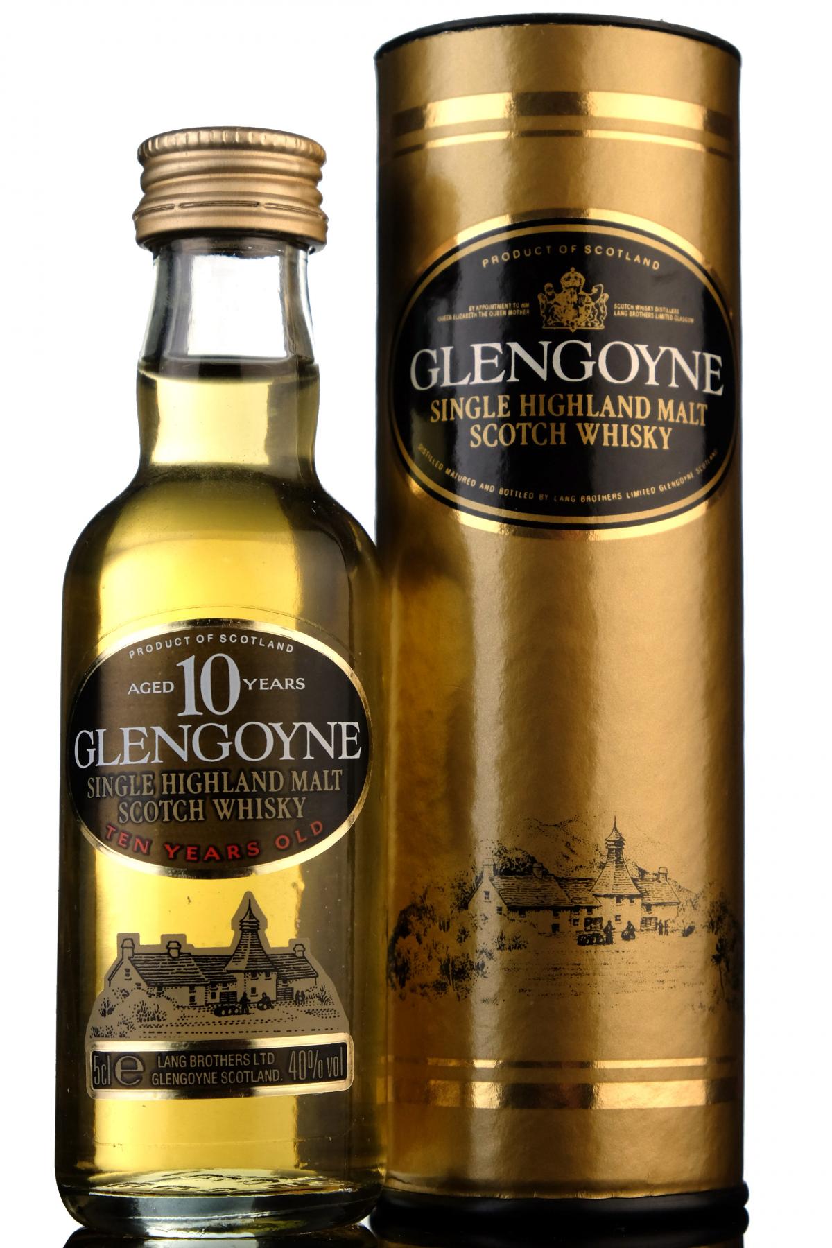 Glengoyne 10 Year Old Miniature
