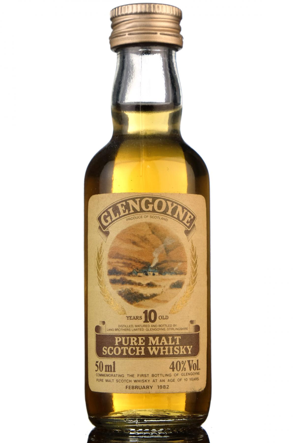 Glengoyne 10 Year Old Miniature