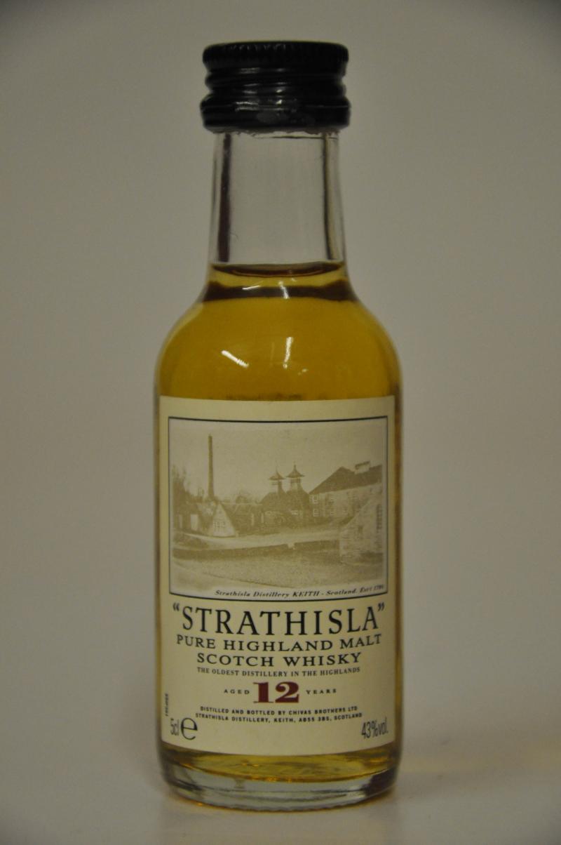 Strathisla 12 Year Old Miniature