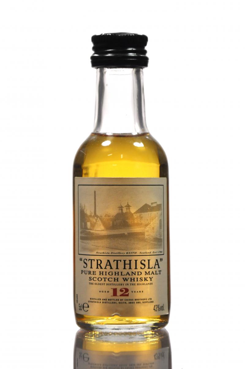 Strathisla 12 Year Old Miniature