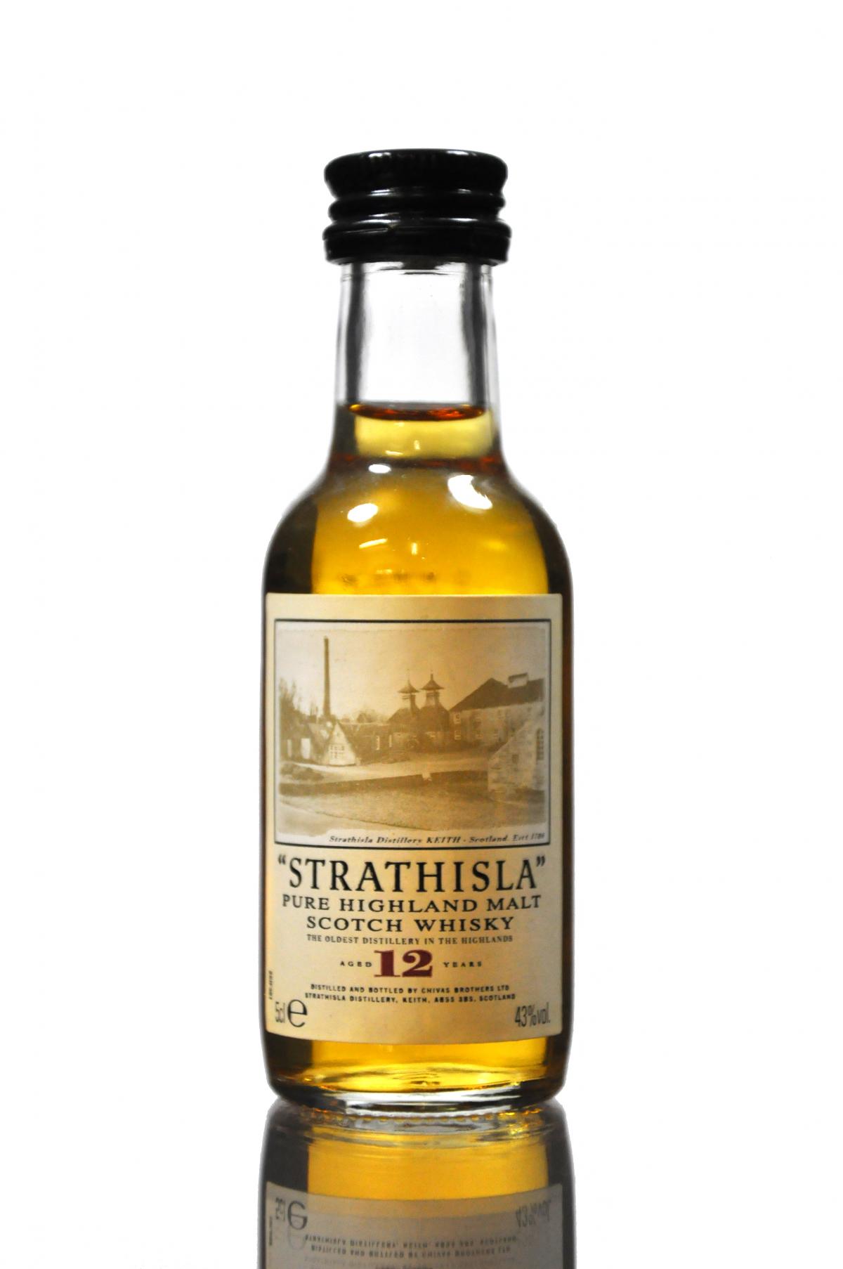 Strathisla 12 Year Old Miniature