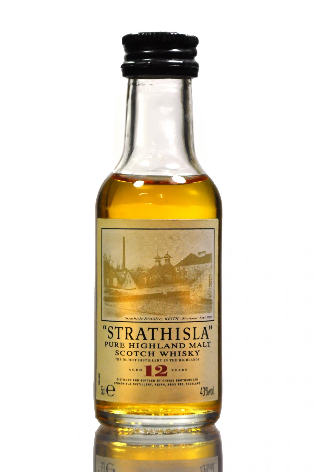Strathisla 12 Year Old Miniature