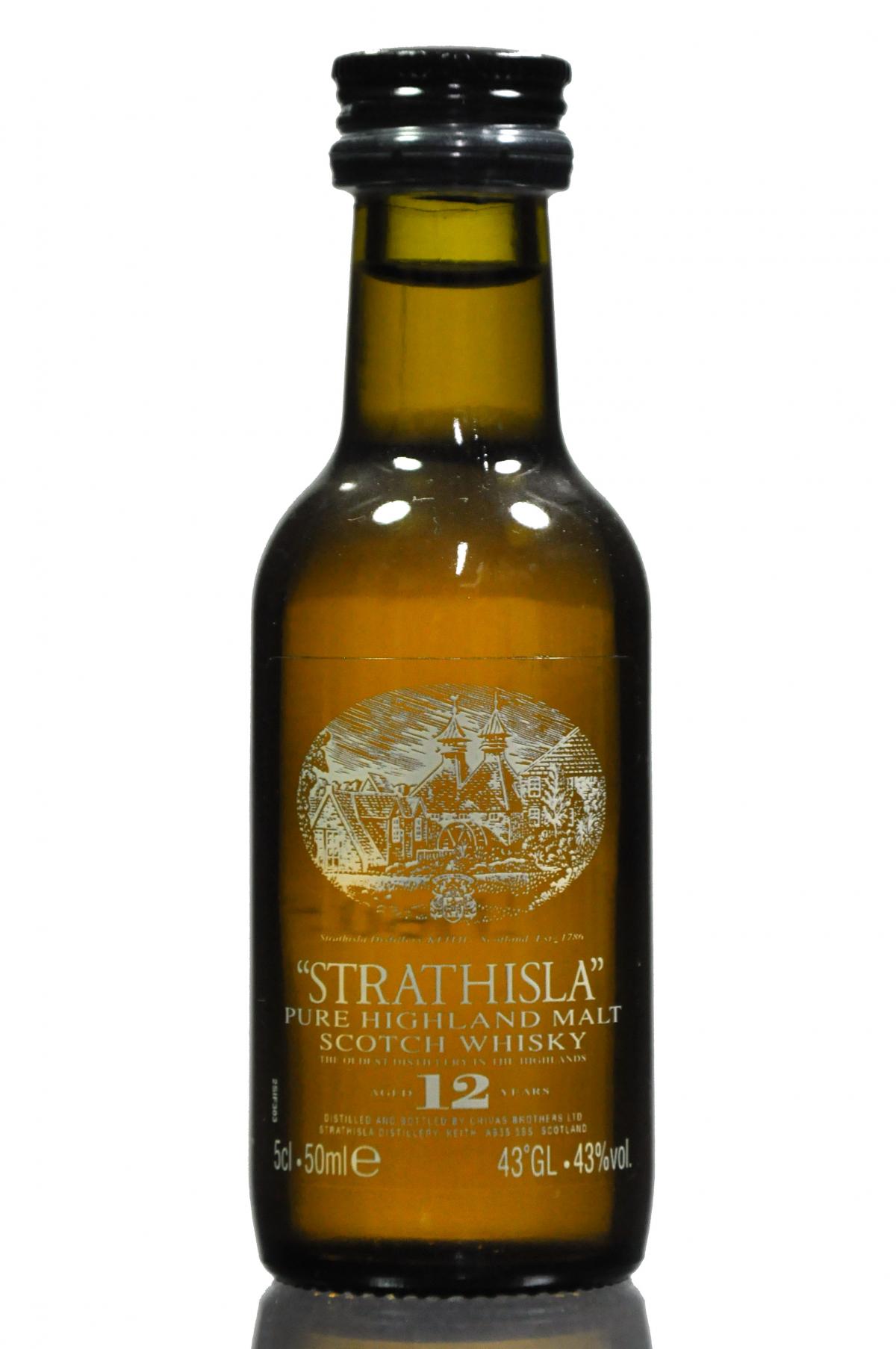 Strathisla 12 Year Old Miniature
