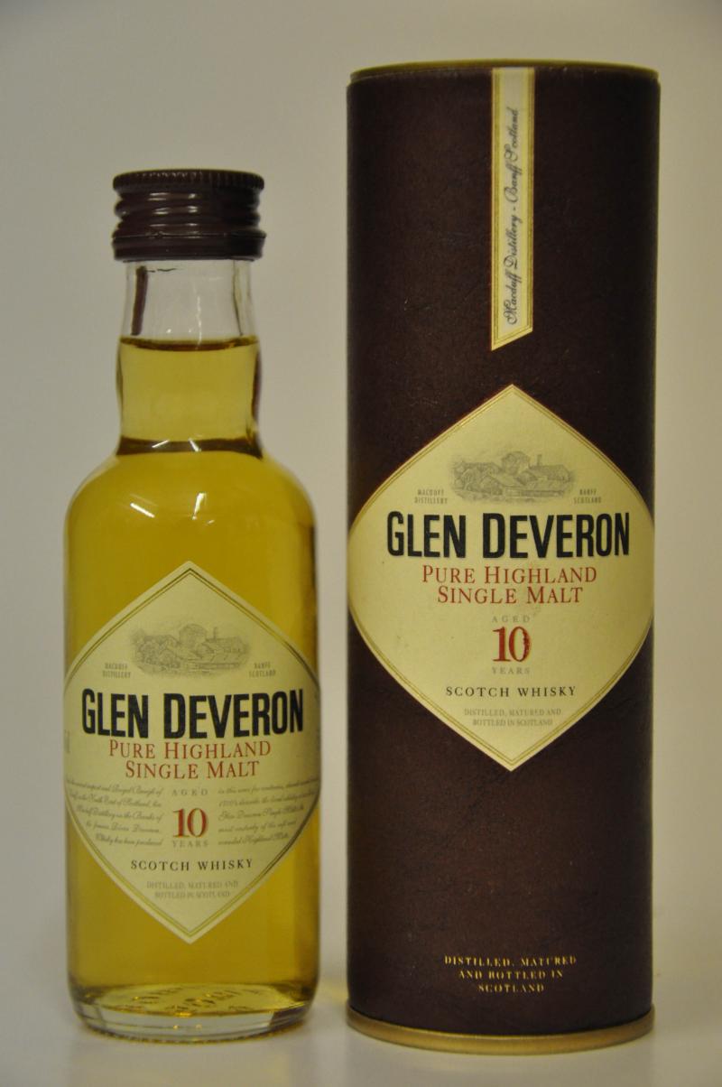 Glen Deveron 10 Year Old Miniature