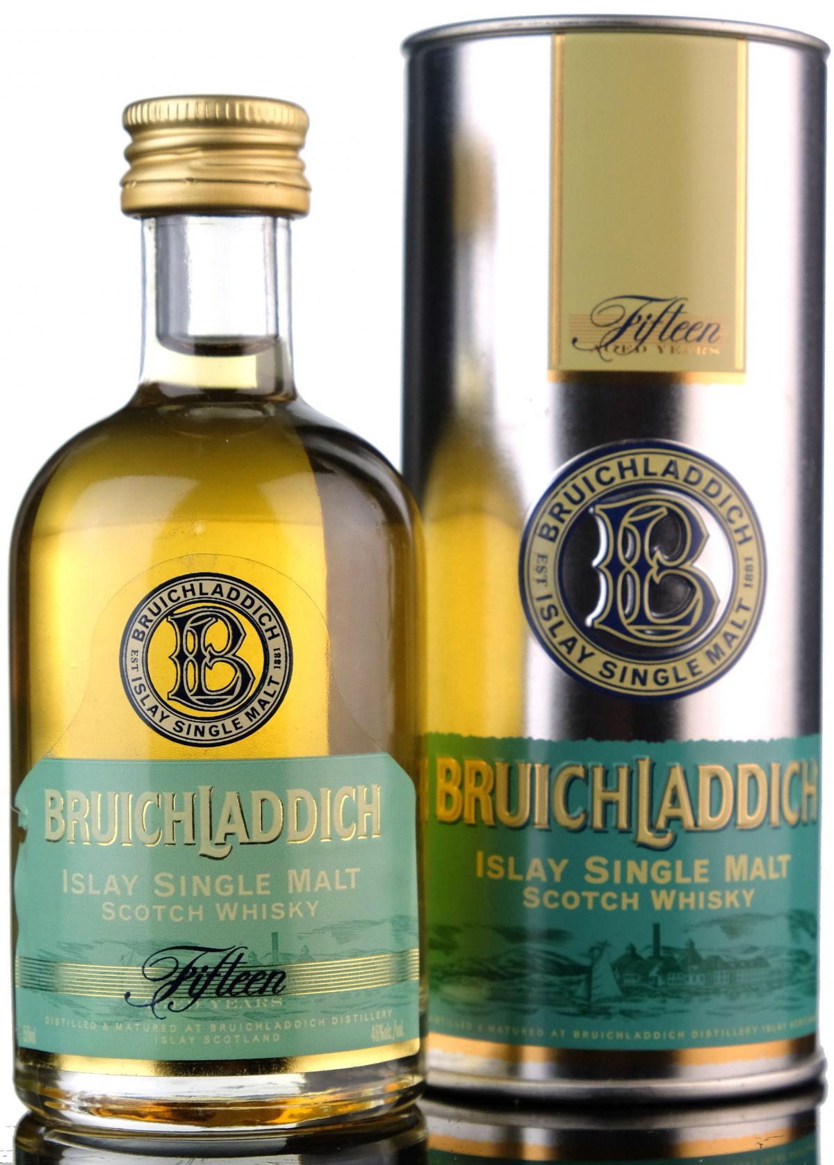 Bruichladdich 15 Year Old Miniature