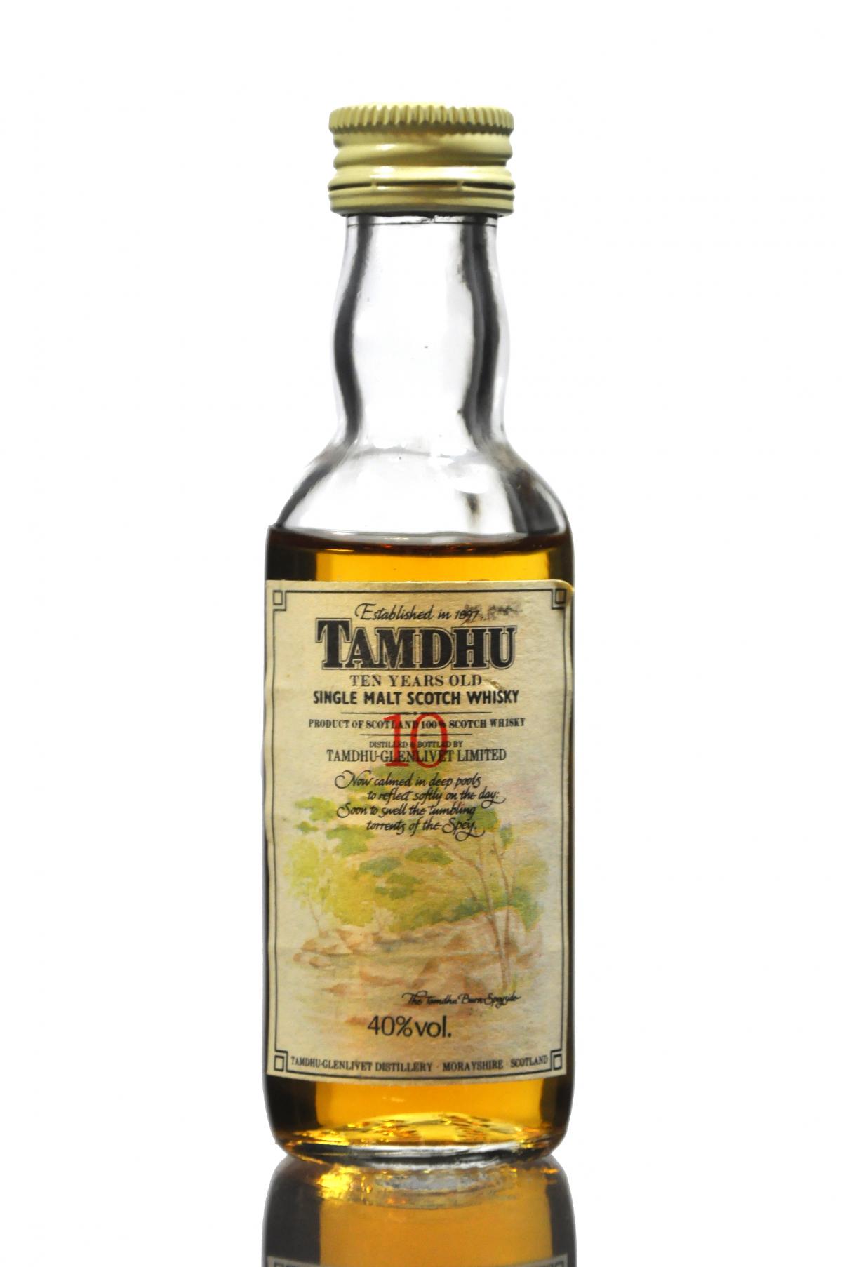 Tamdhu 10 Year Old Miniature