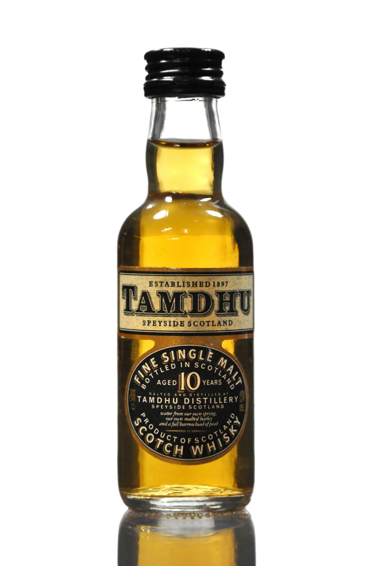 Tamdhu 10 Year Old Miniature