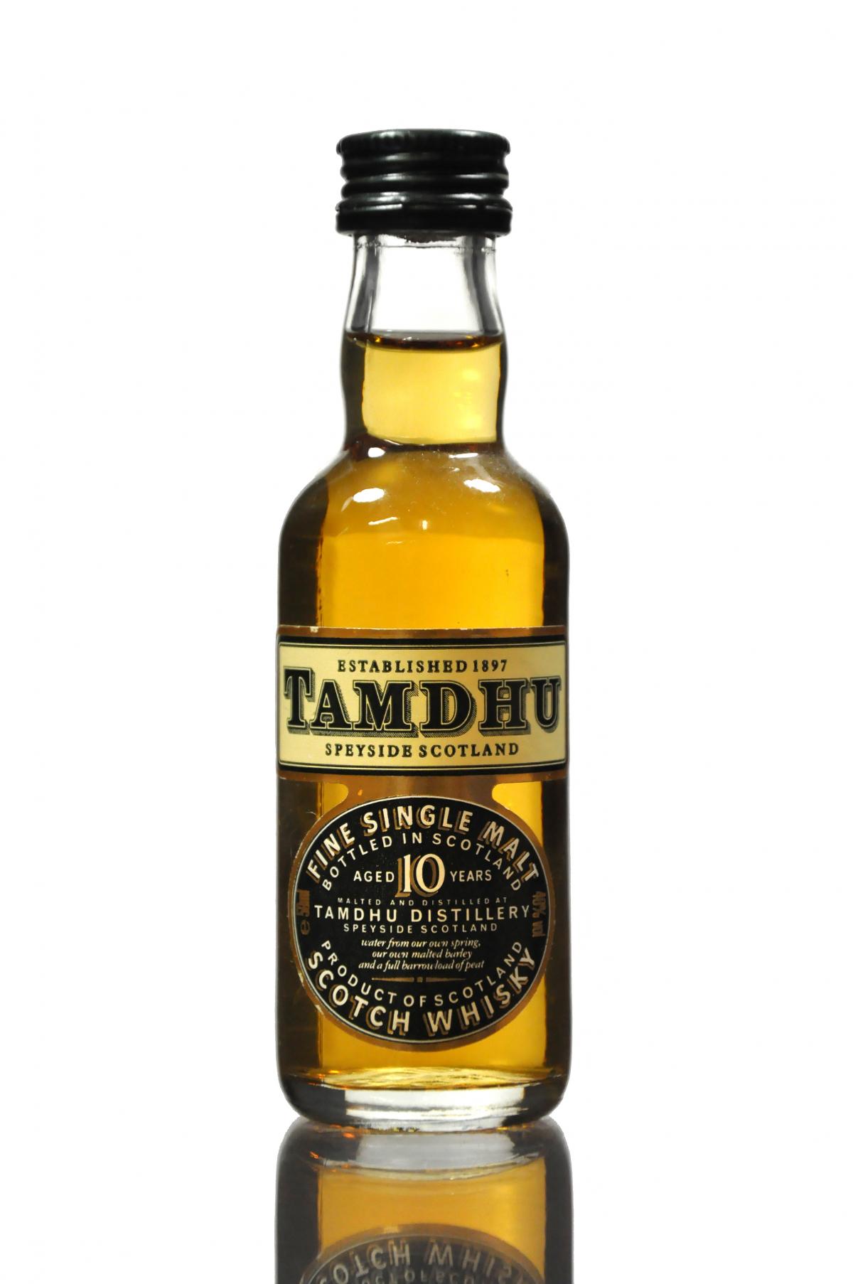 Tamdhu 10 Year Old Miniature