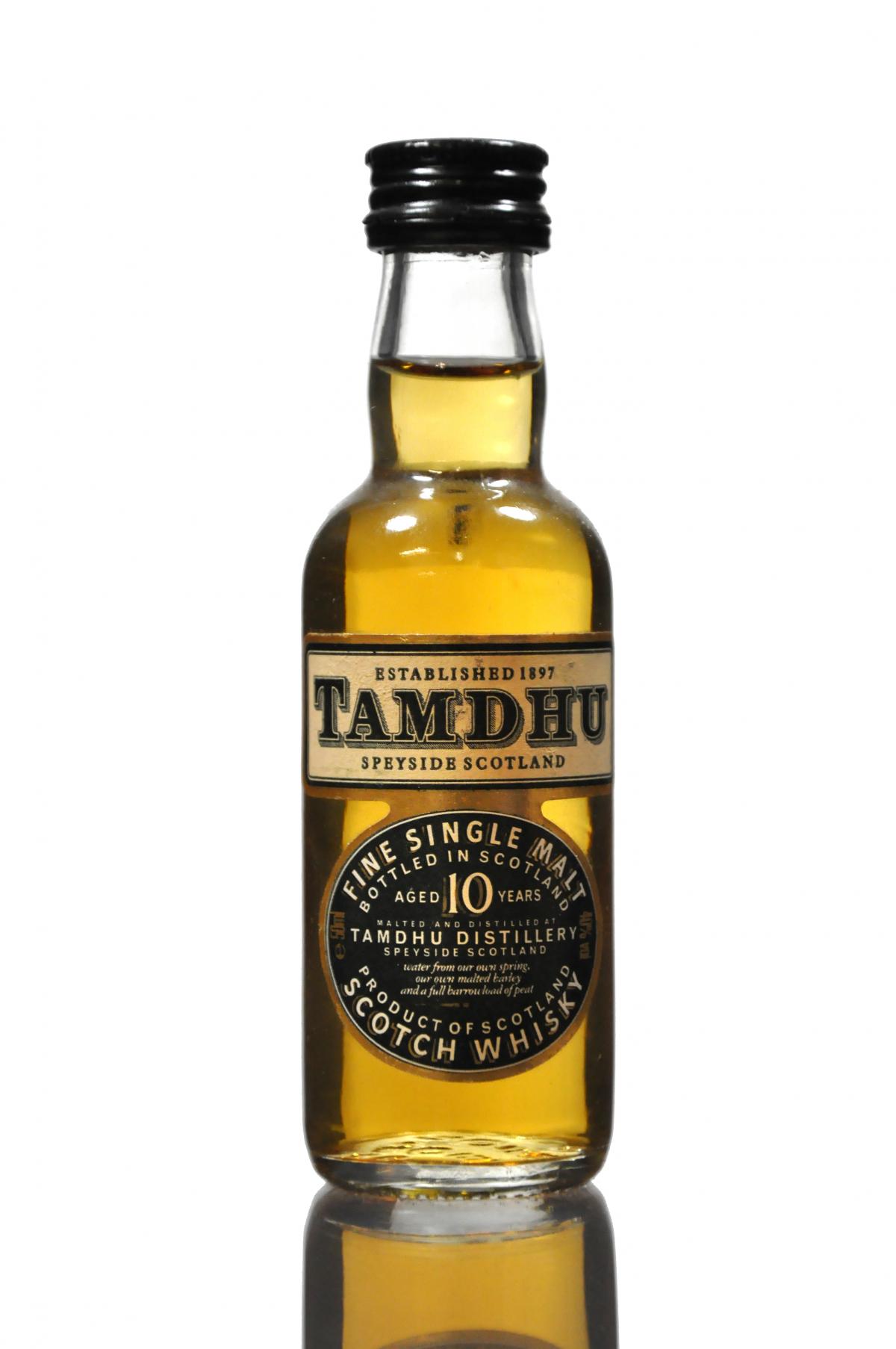 Tamdhu 10 Year Old Miniature
