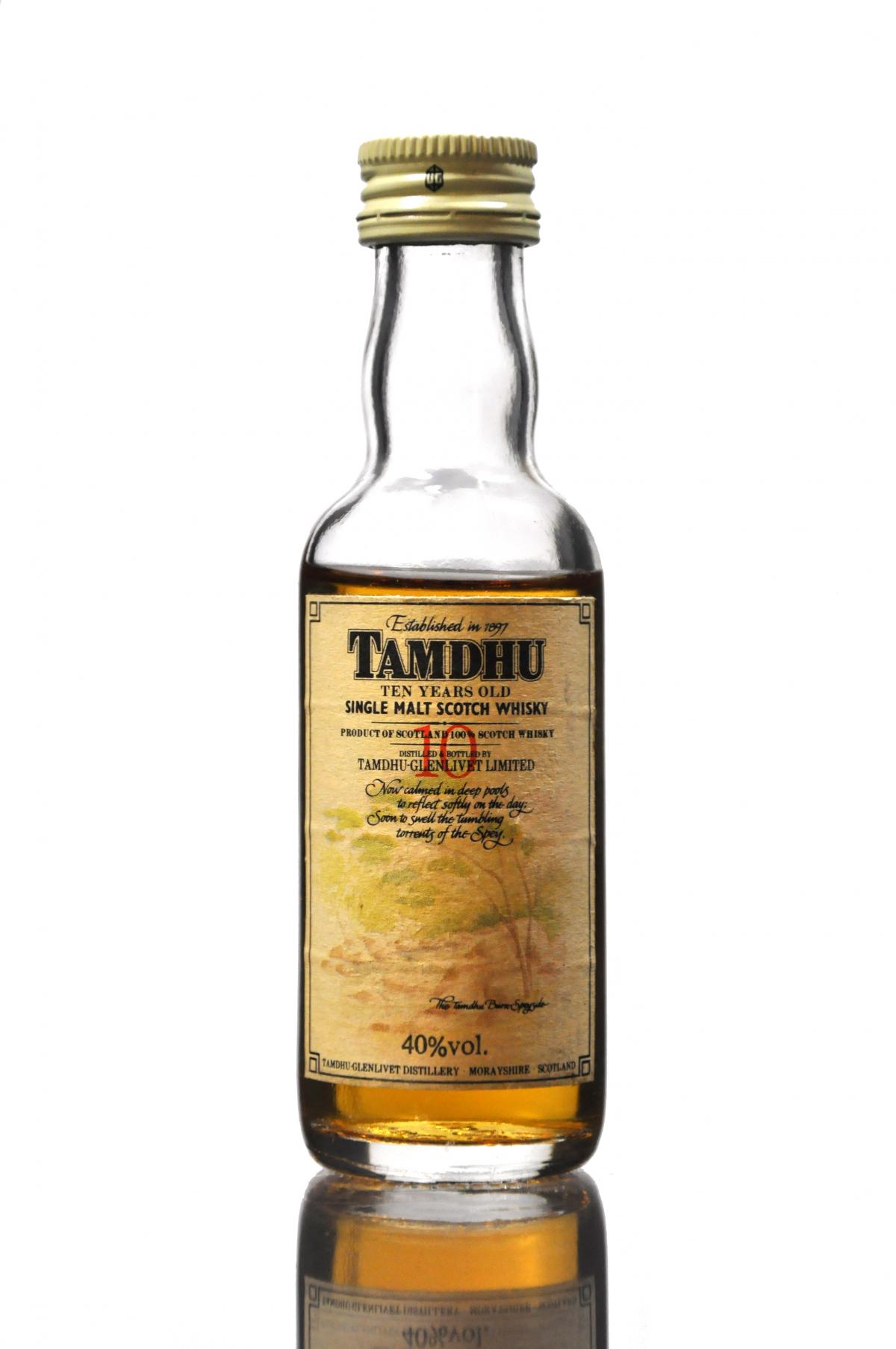Tamdhu 10 Year Old Miniature
