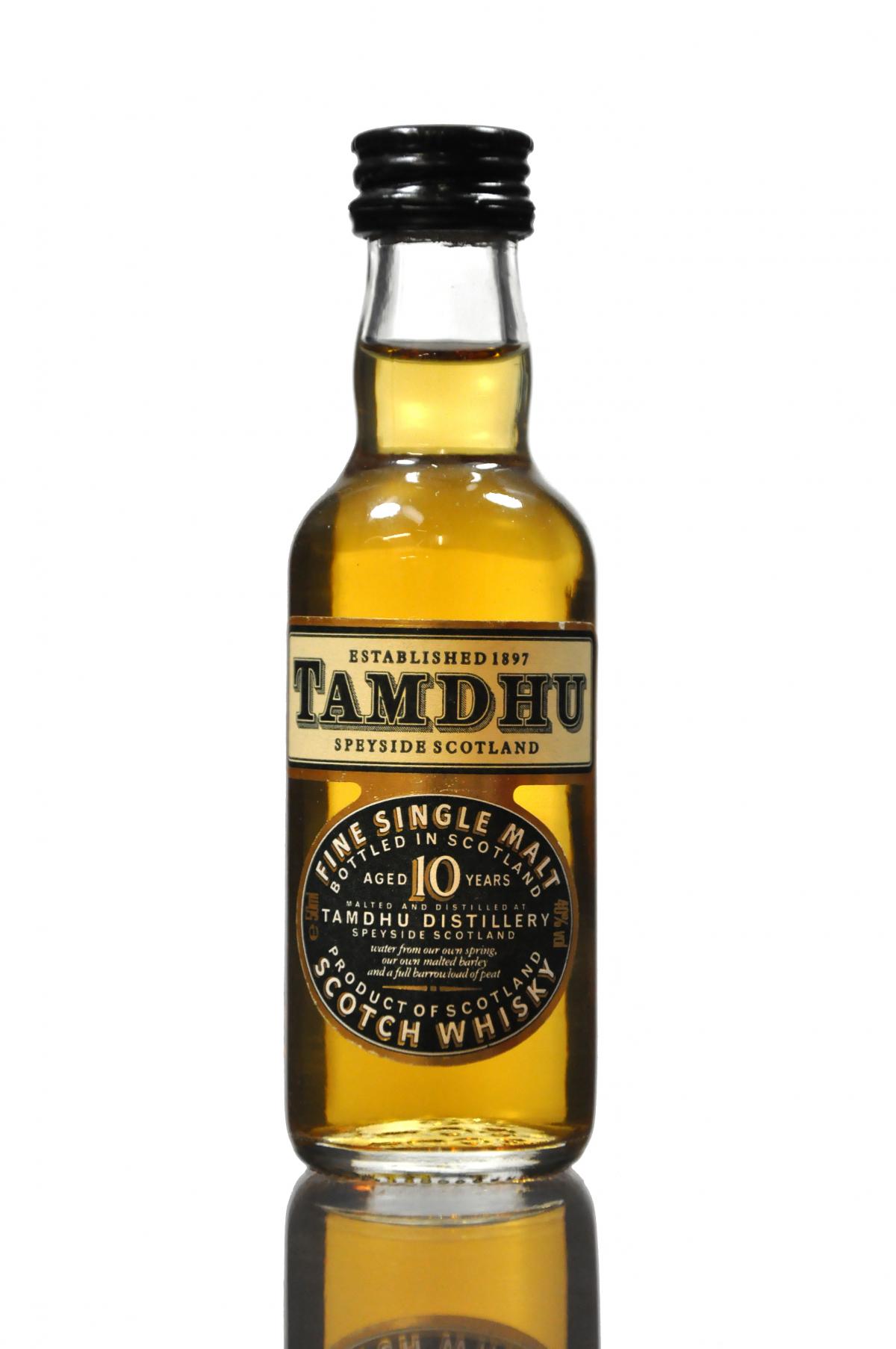 Tamdhu 10 Year Old Miniature