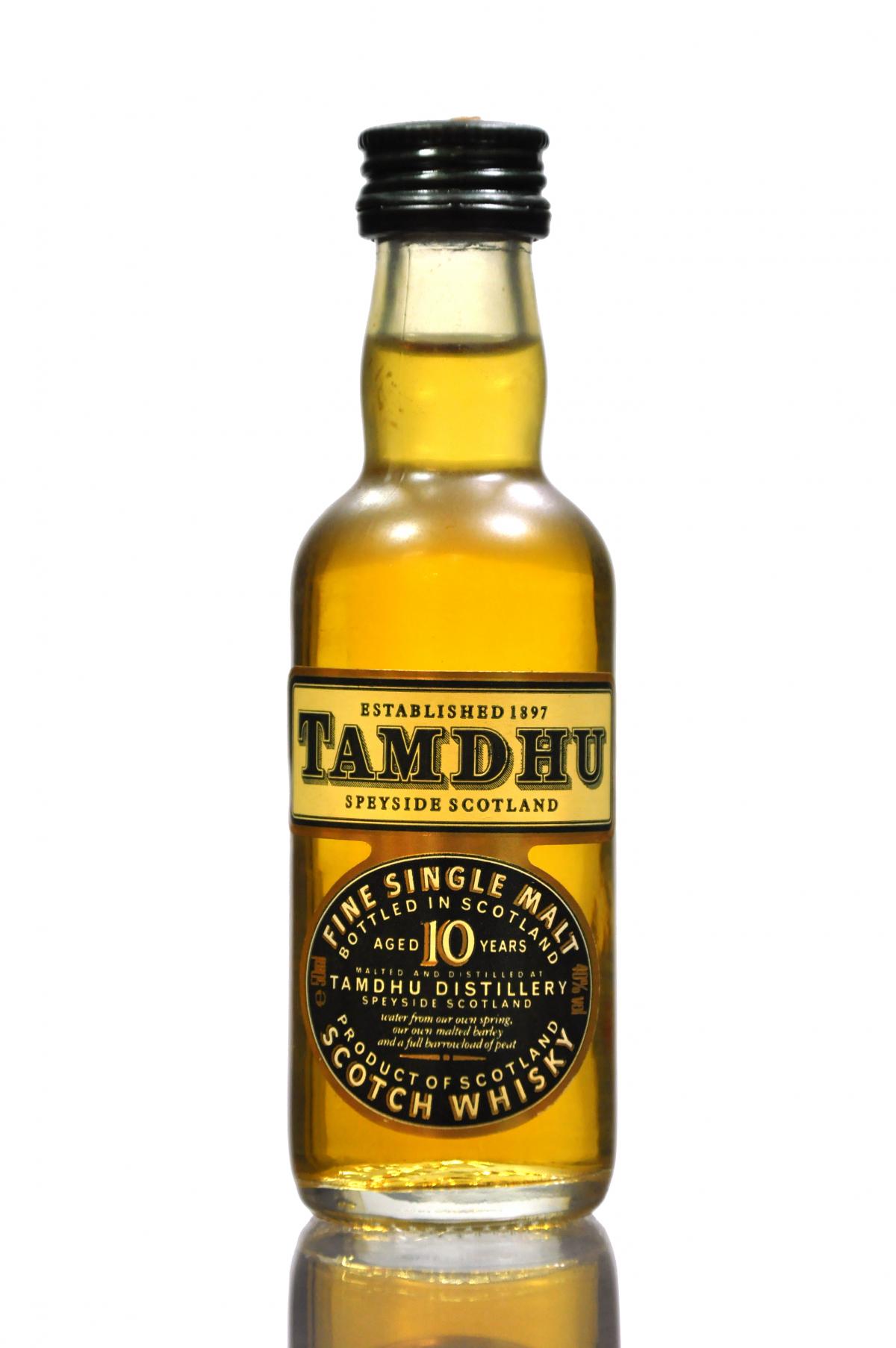 Tamdhu 10 Year Old Miniature