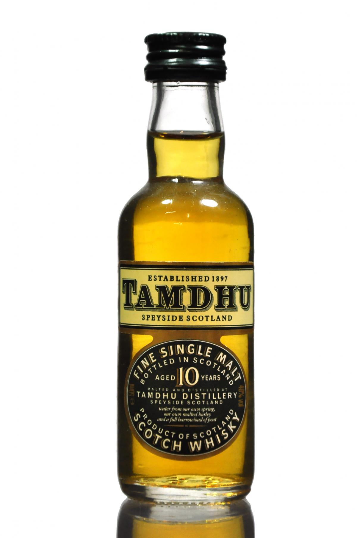 Tamdhu 10 Year Old Miniature