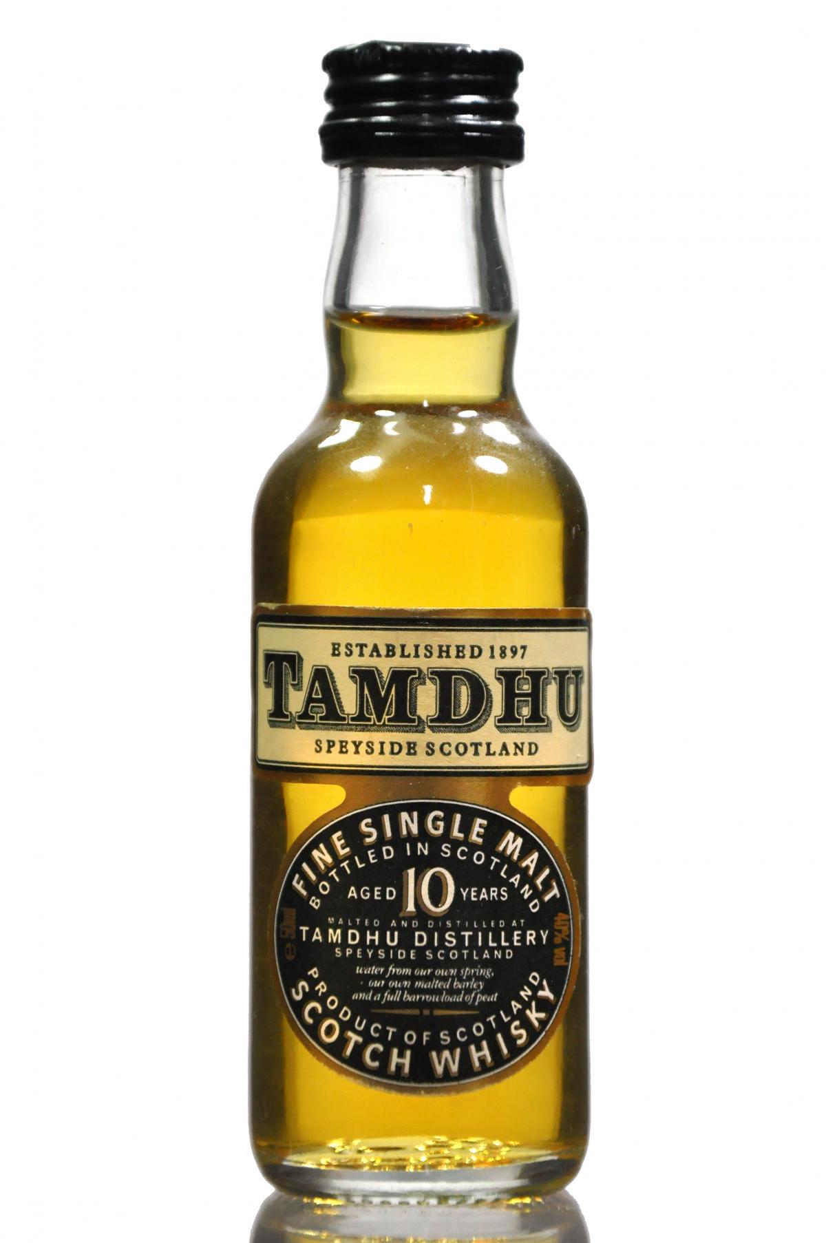 Tamdhu 10 Year Old Miniature