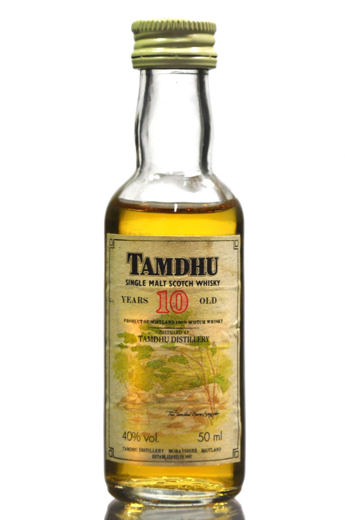 Tamdhu 10 Year Old Miniature