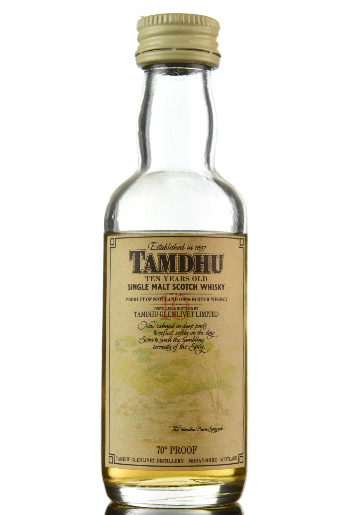 Tamdhu 10 Year Old Miniature
