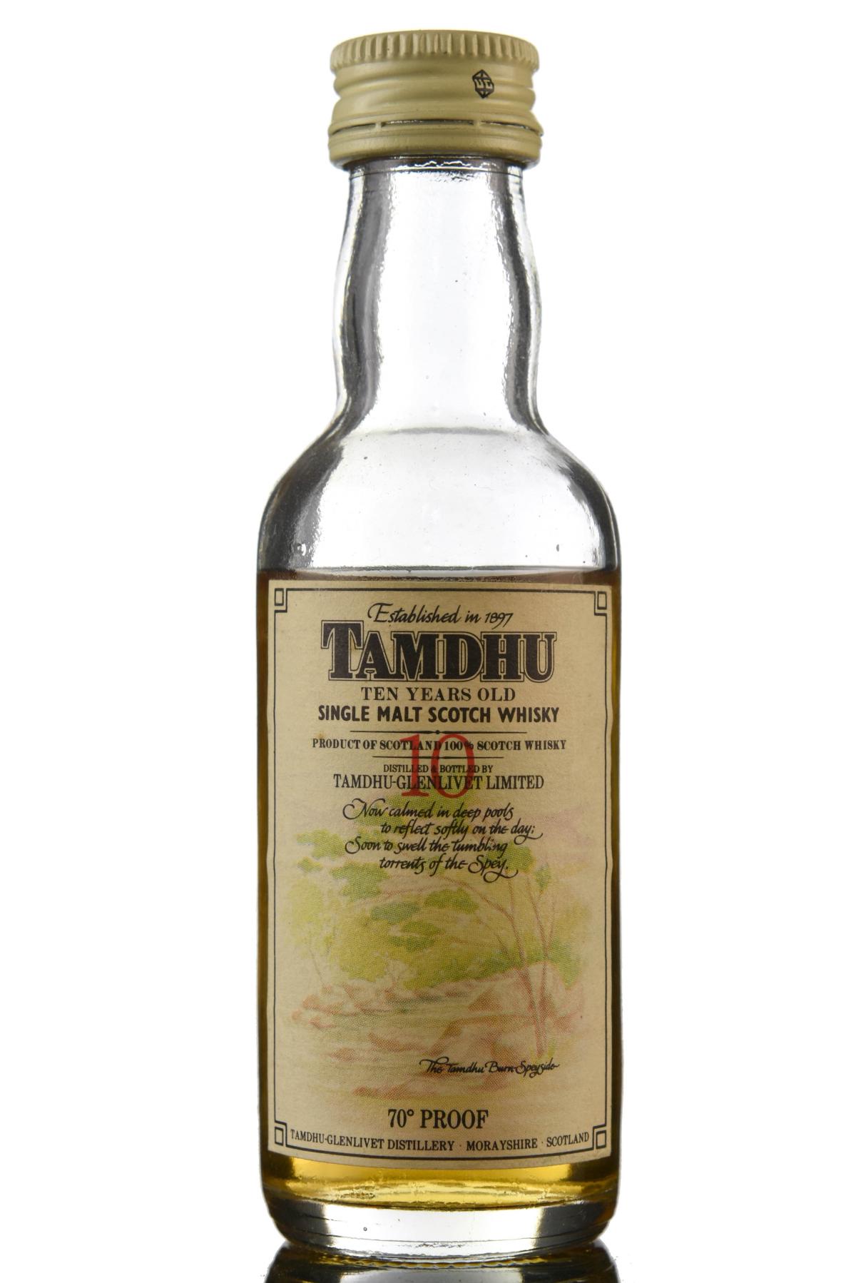 Tamdhu 10 Year Old Miniature