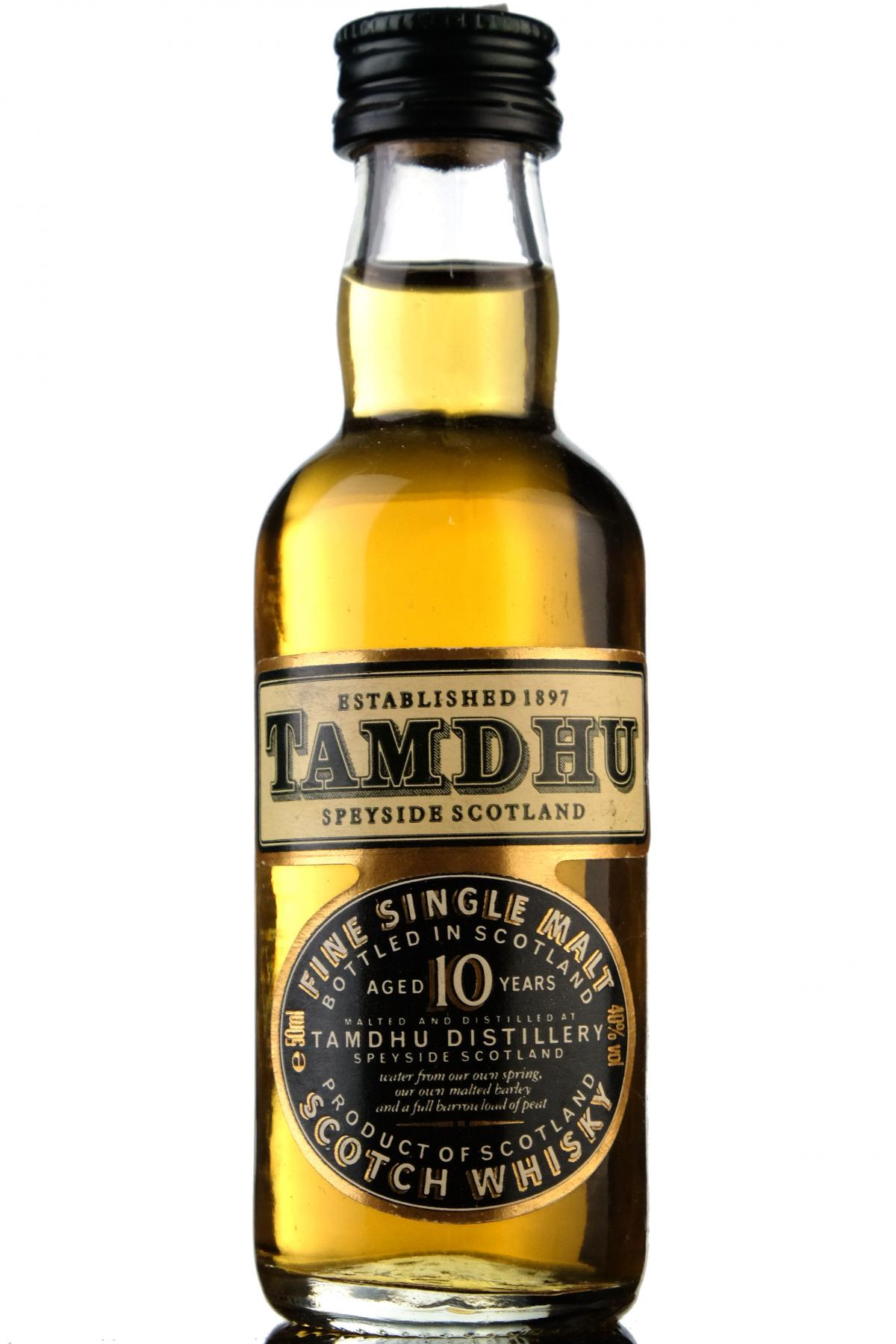 Tamdhu 10 Year Old Miniature
