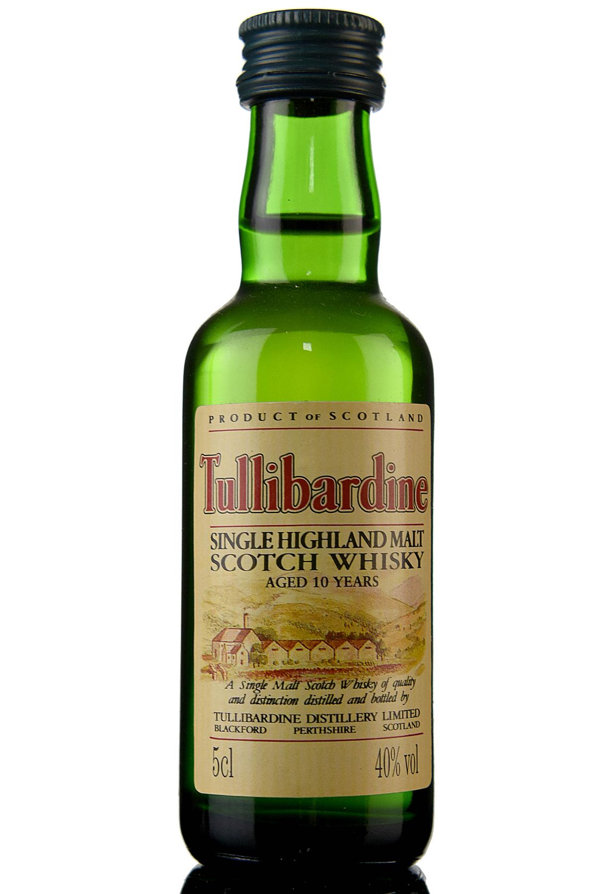 Tullibardine 10 Year Old Miniature
