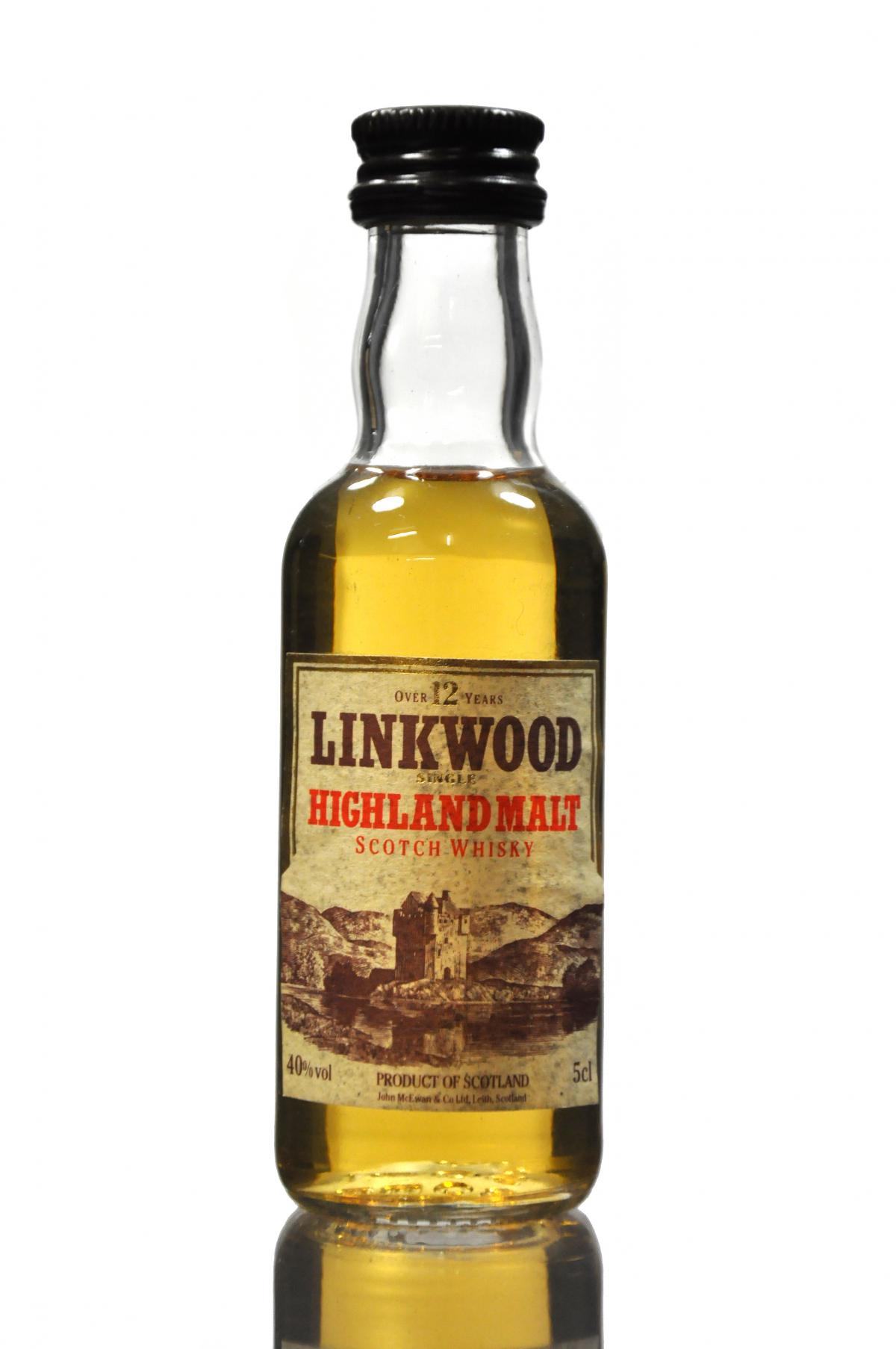 Linkwood 12 Year Old Miniature