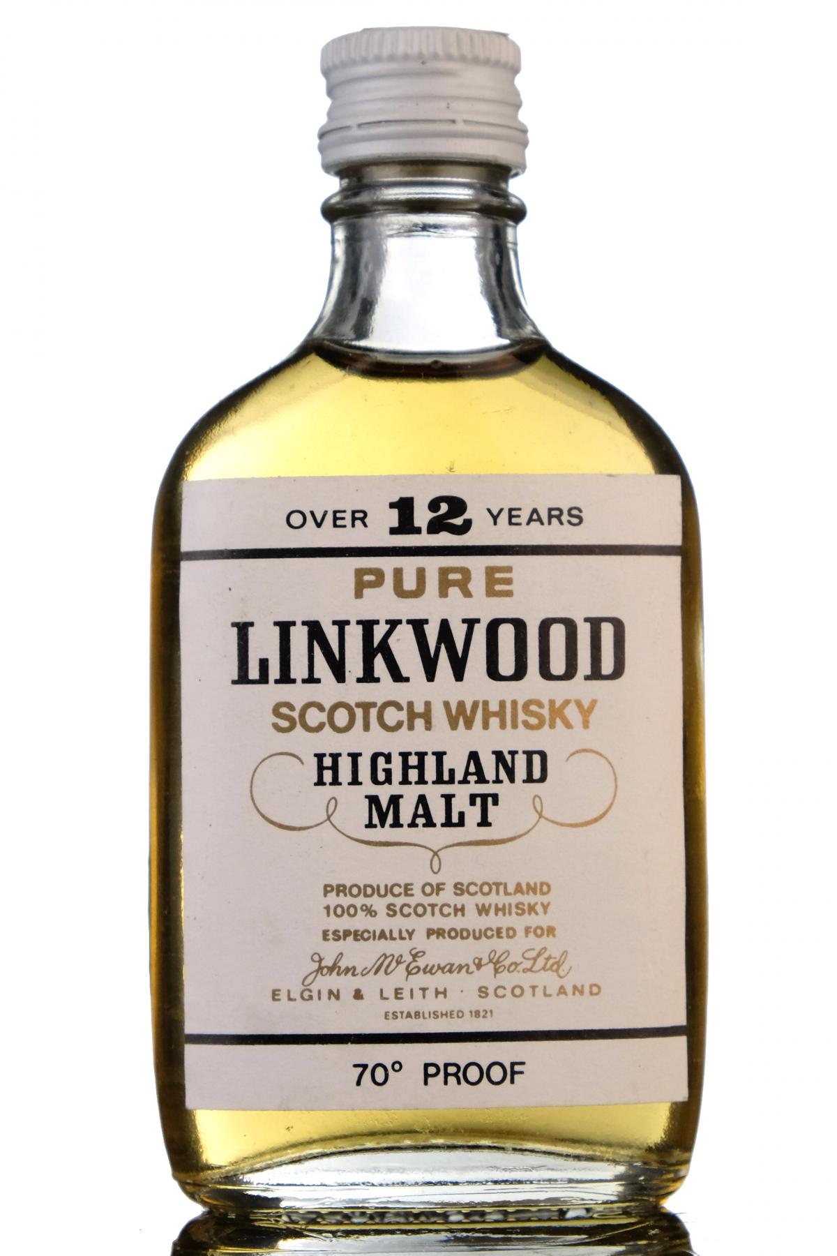 Linkwood 12 Year Old Miniature