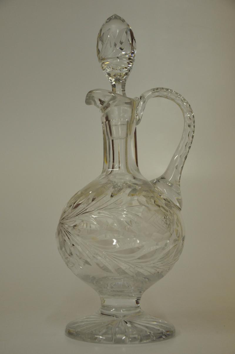 Hand Cut Crystal Decanter