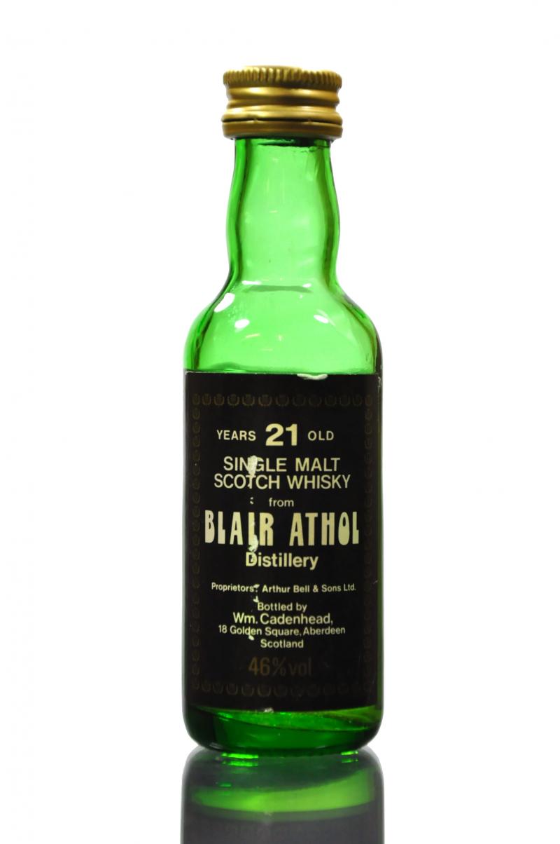 Blair Athol 21 Year Old - Cadenhead Miniature