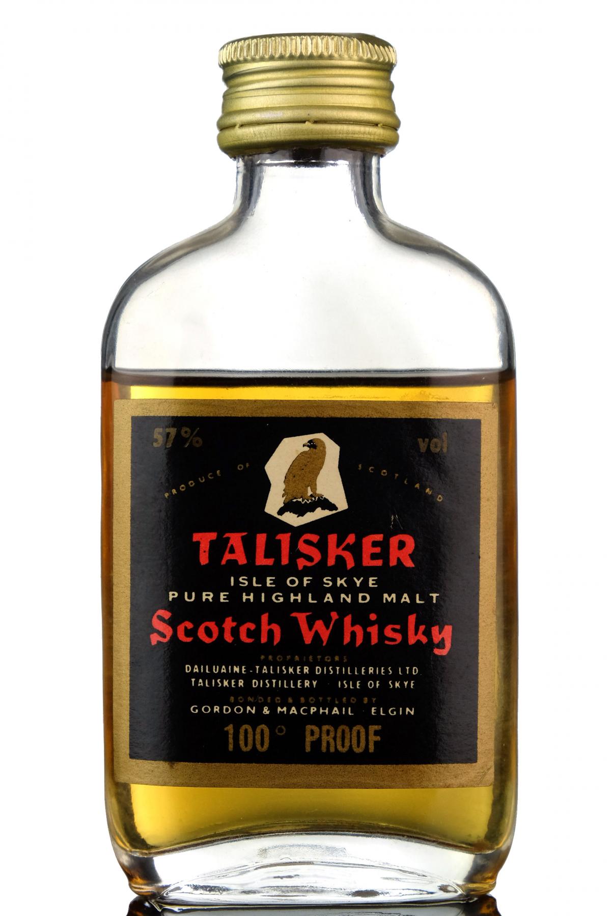 Talisker 100 Proof - Gordon & MacPhail Miniature