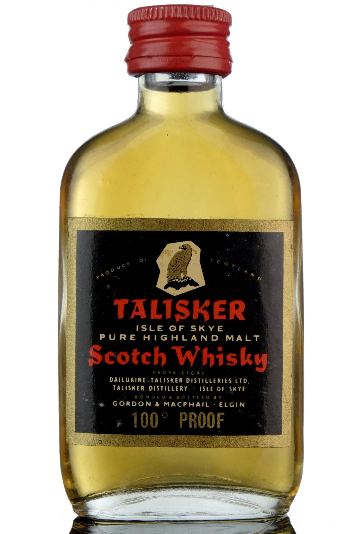 Talisker 100 Proof - Gordon & MacPhail Miniature