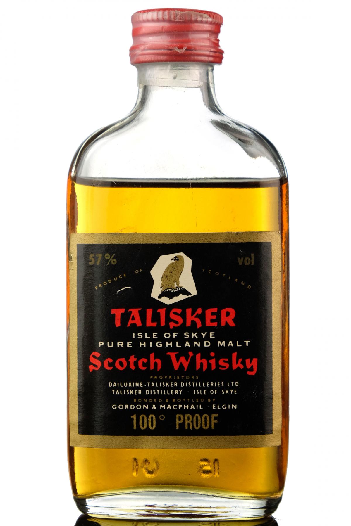 Talisker 100 Proof - Gordon & MacPhail Miniature