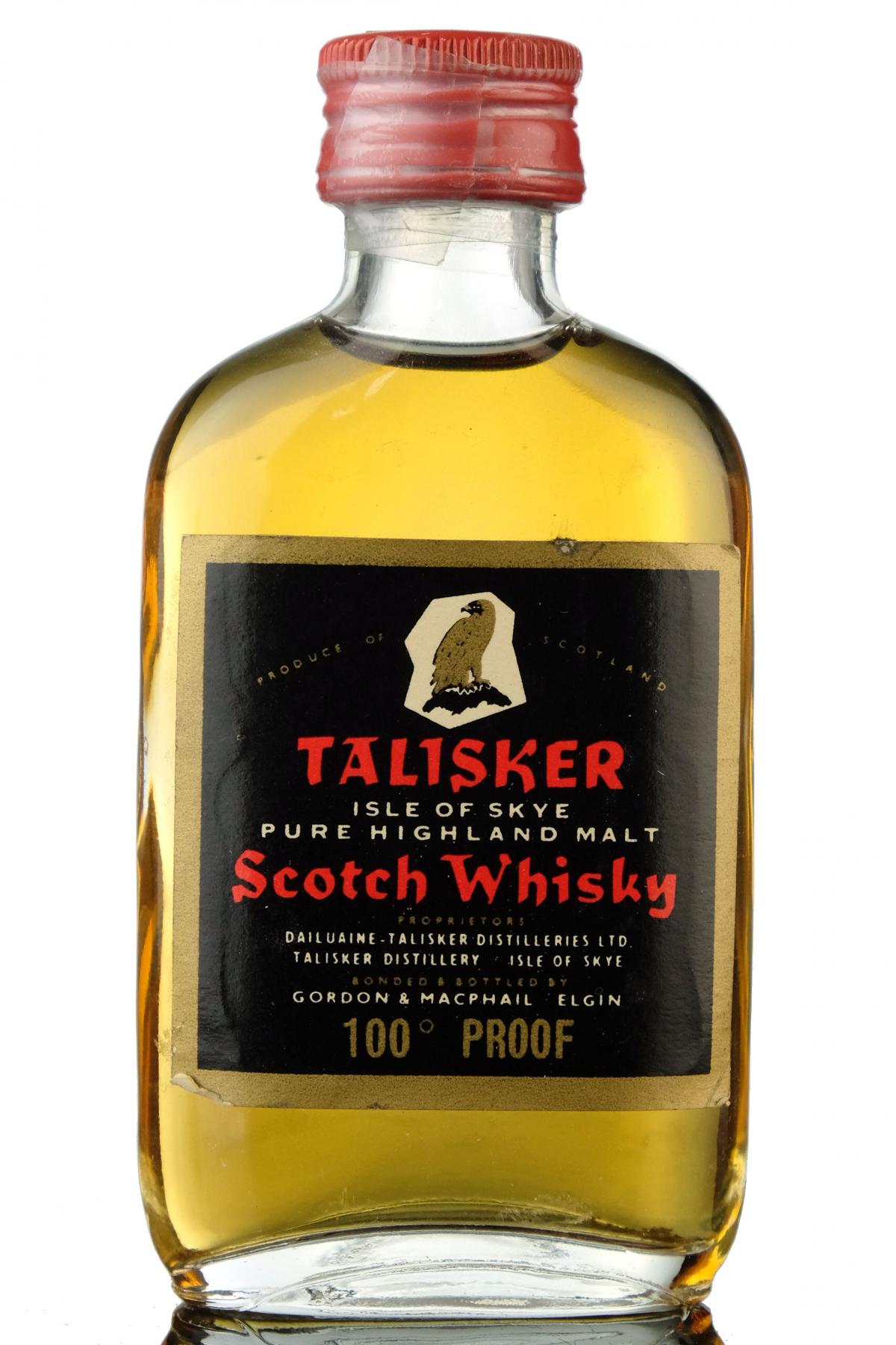 Talisker 100 Proof - Gordon & MacPhail Miniature