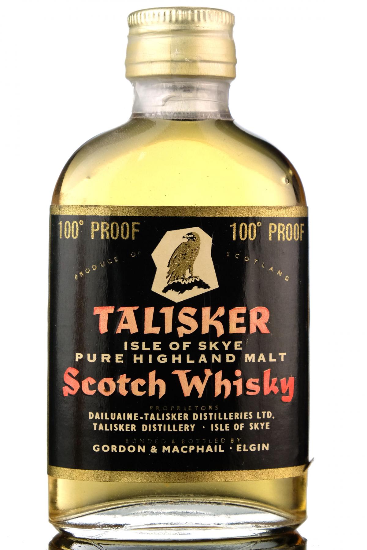 Talisker 100 Proof - Gordon & MacPhail Miniature
