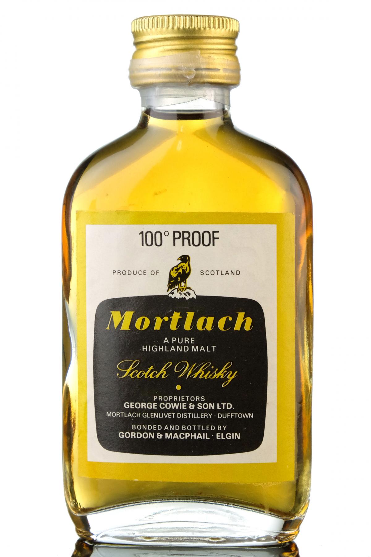 Mortlach 100 Proof - Gordon & MacPhail Miniature