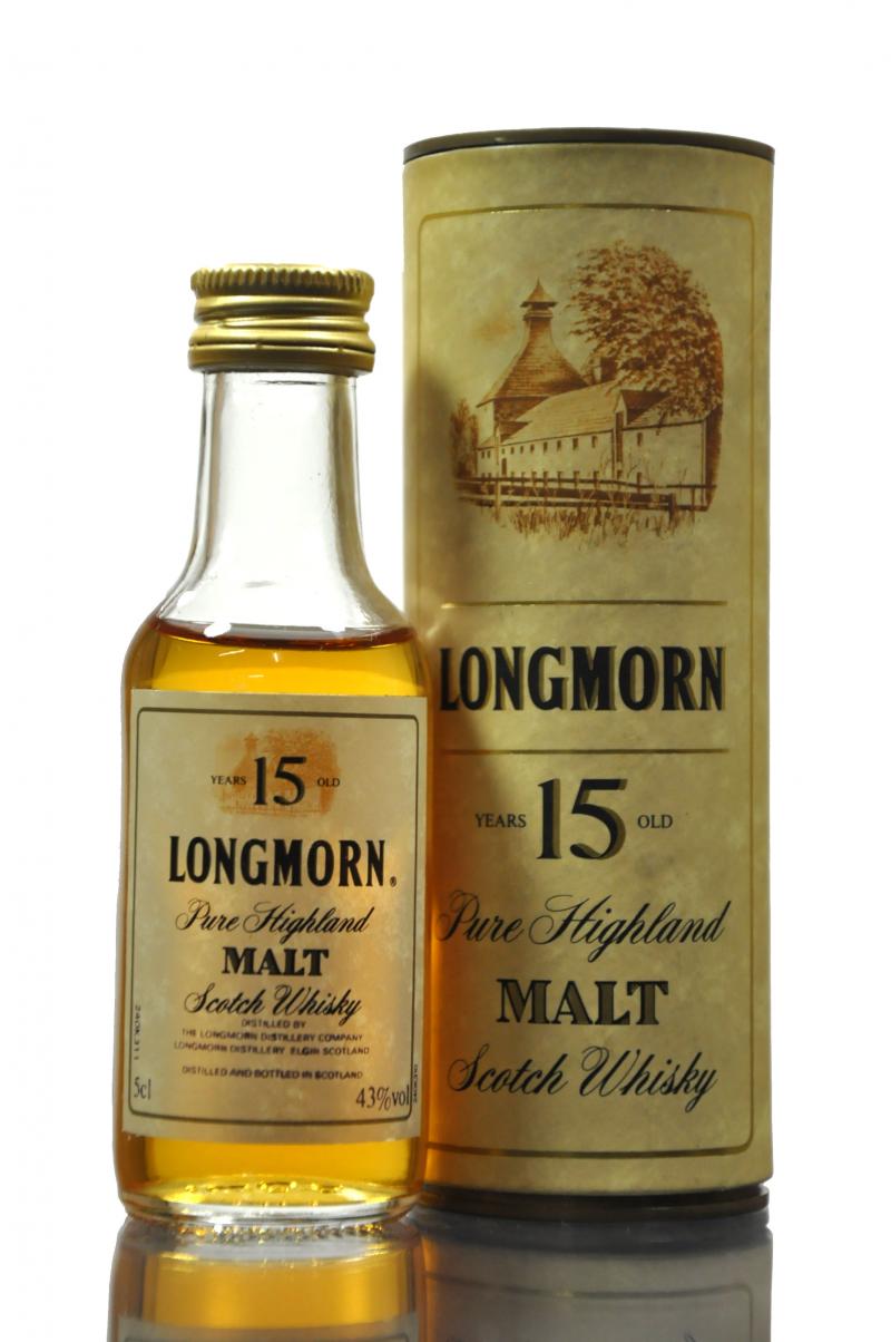 Longmorn 15 Year Old Miniature