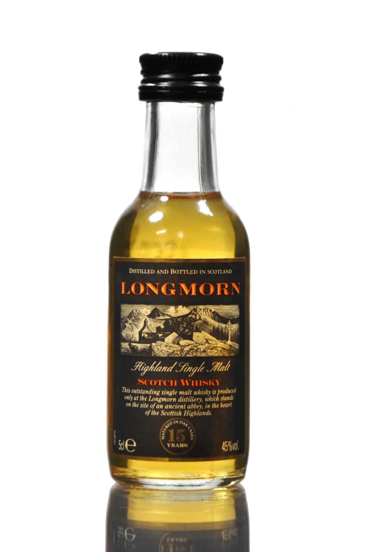 Longmorn 15 Year Old Miniature