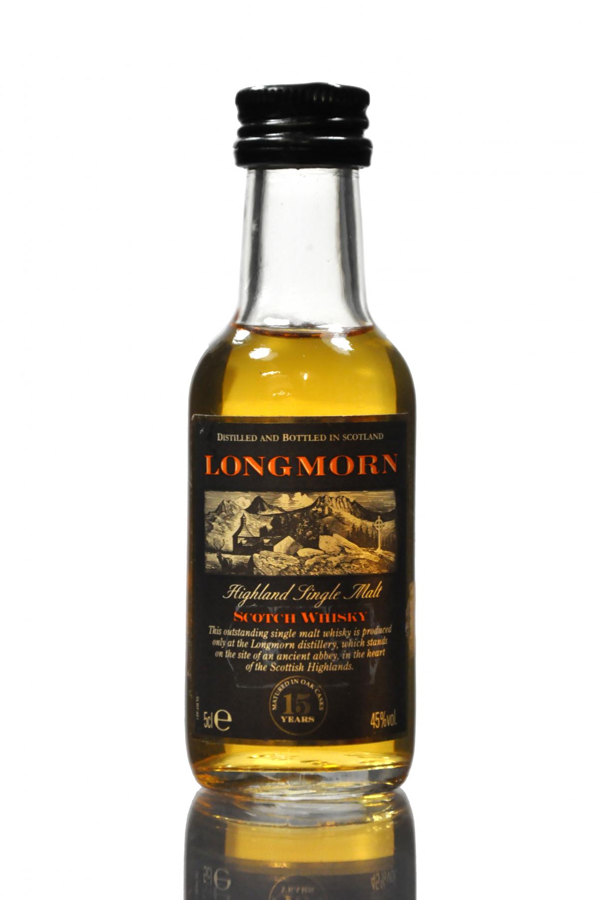 Longmorn 15 Year Old Miniature