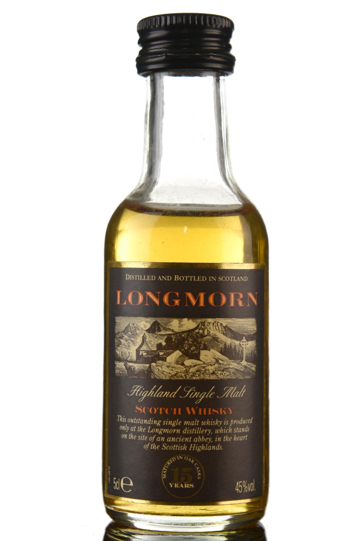Longmorn 15 Year Old Miniature