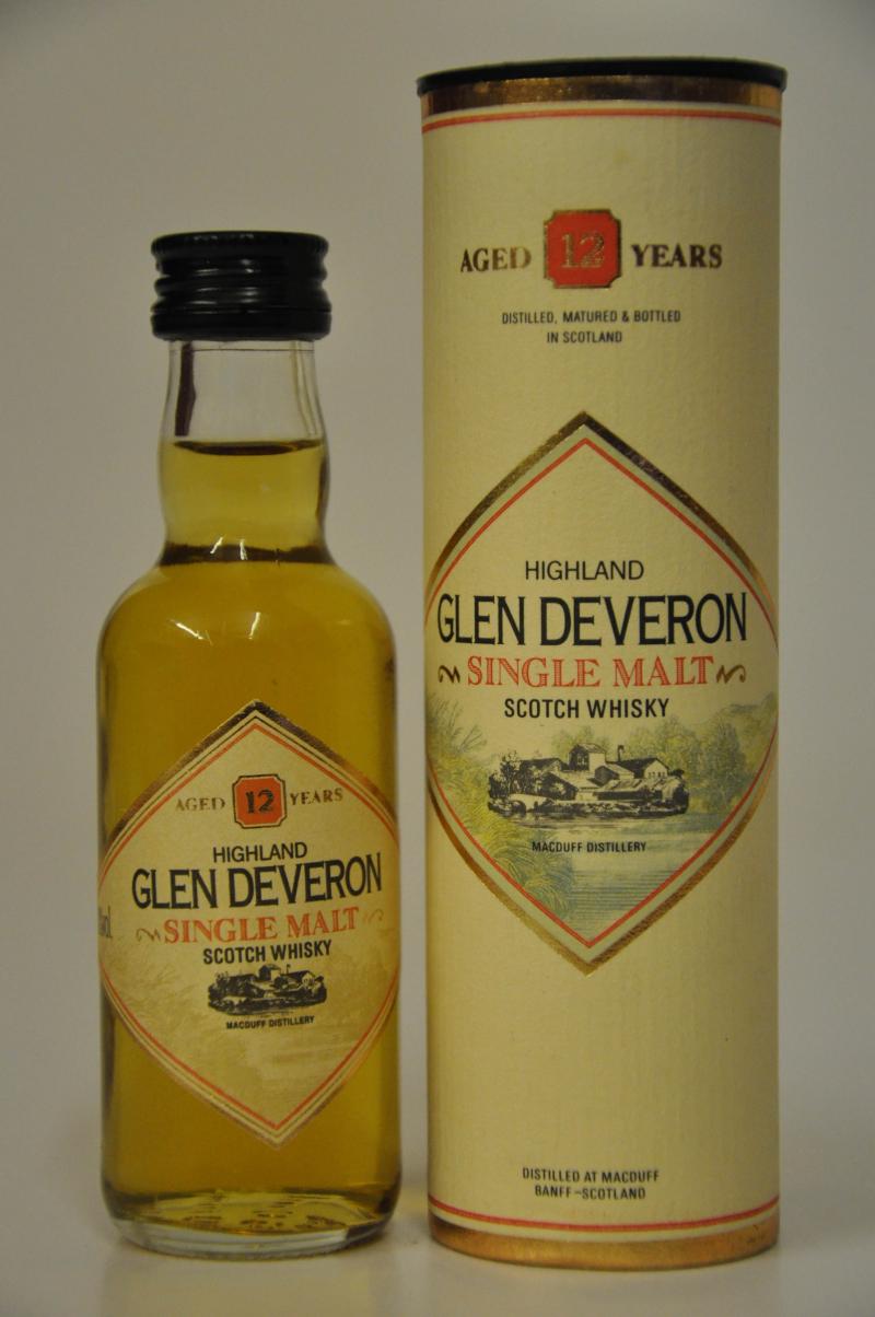 Glen Deveron 12 Year Old Miniature