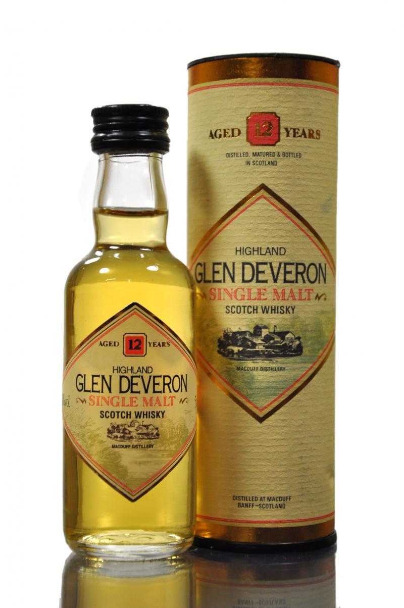 Glen Deveron 12 Year Old Miniature