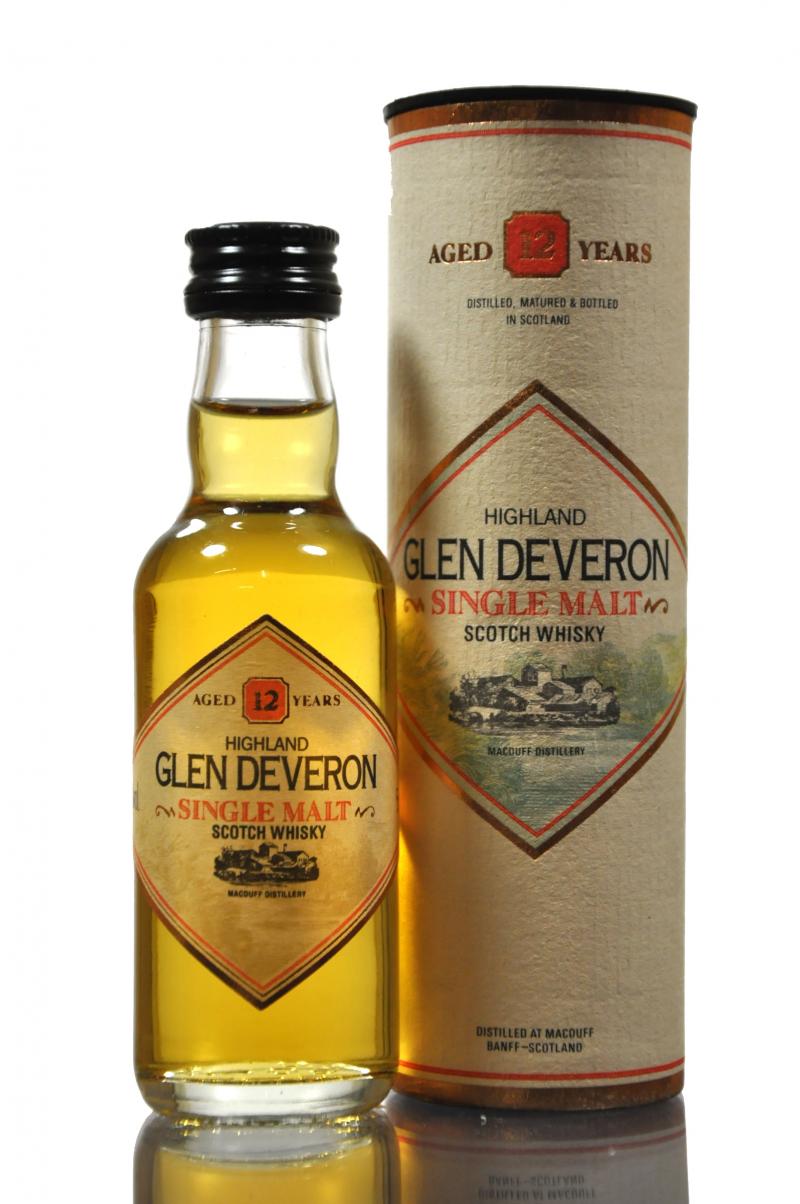 Glen Deveron 12 Year Old Miniature